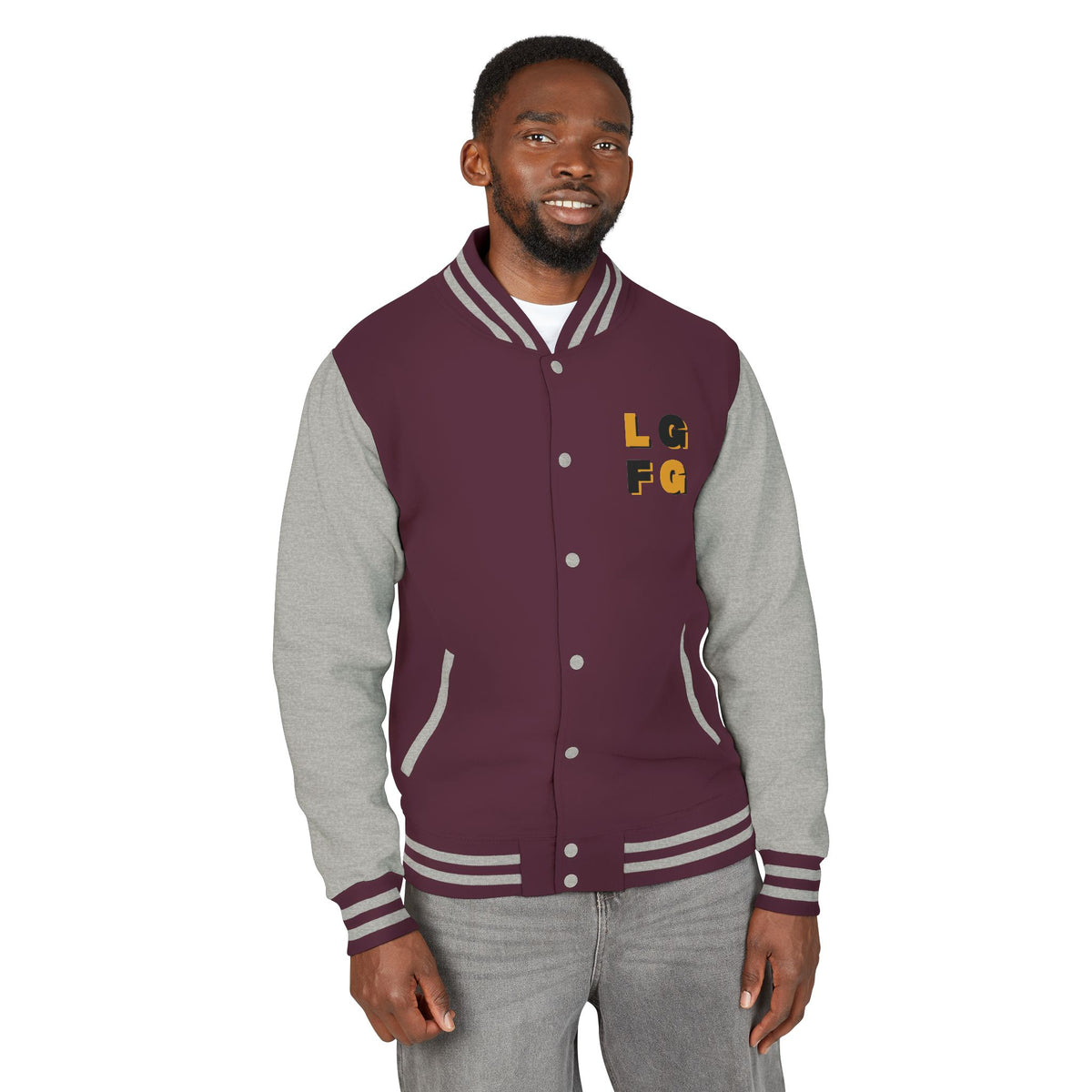 Look Good. Feel Good. Letterman Jacket | Premium Embroidered Streetwear Varsity Jacket