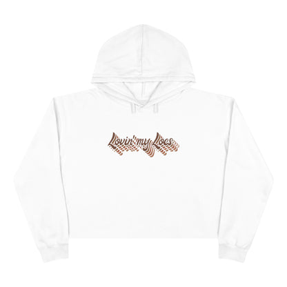 Lovin' My Locs Cropped Hoodie