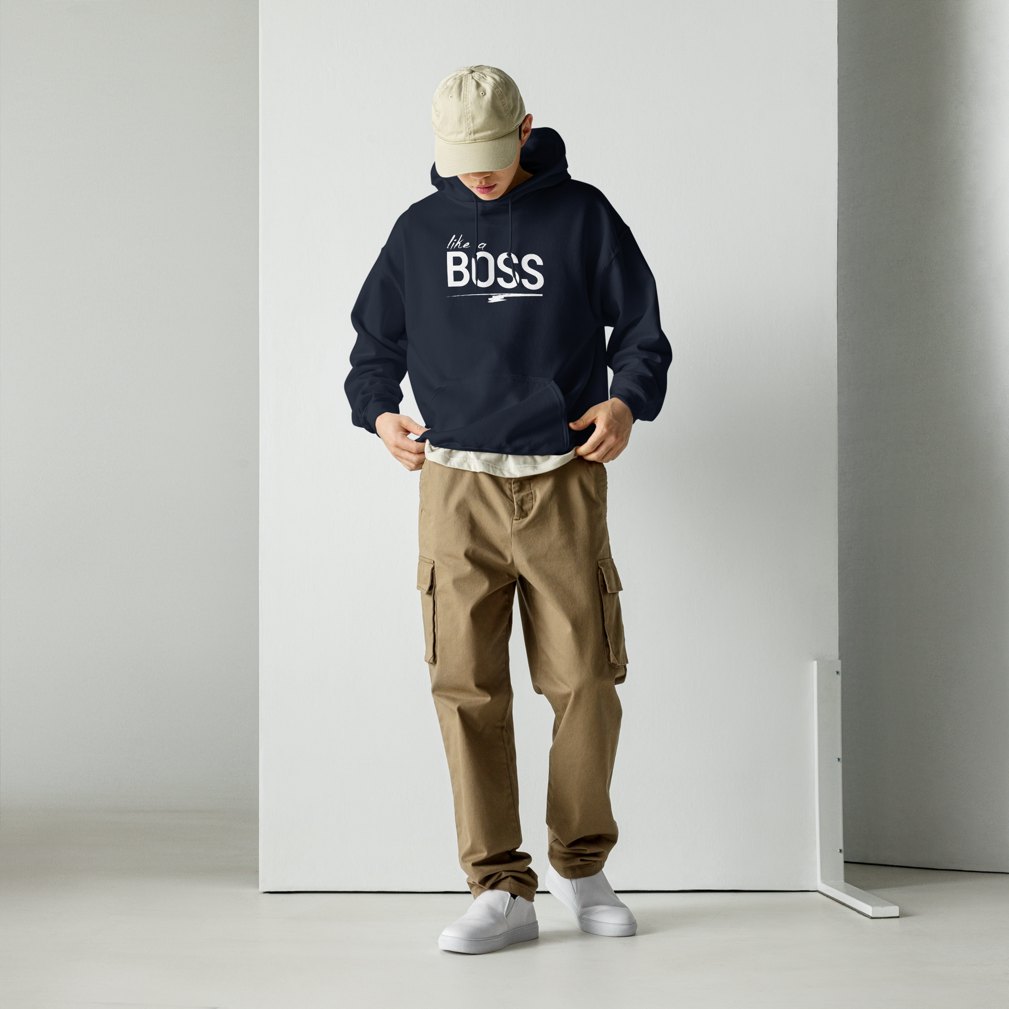 like a BOSS I Bro Hoodie