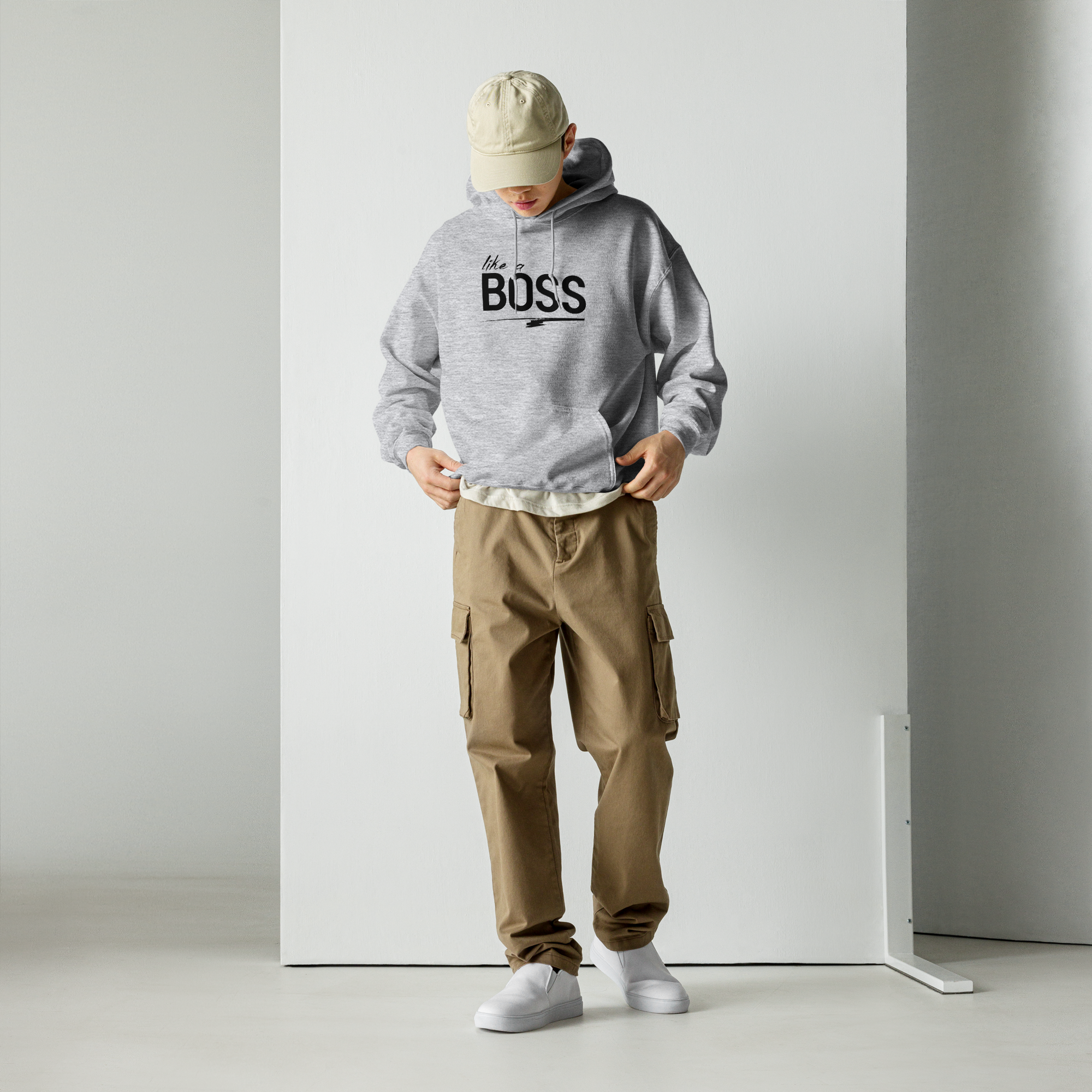 like a BOSS I Bro Hoodie