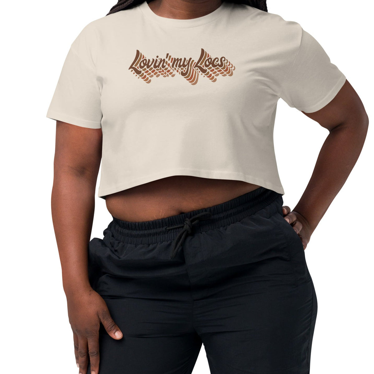 Lovin' my Locs Crop Top